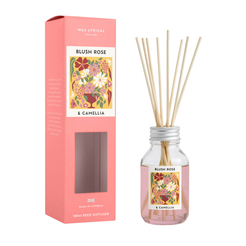 Wax Lyrical 100ml Reed Diffuser - Blush Rose