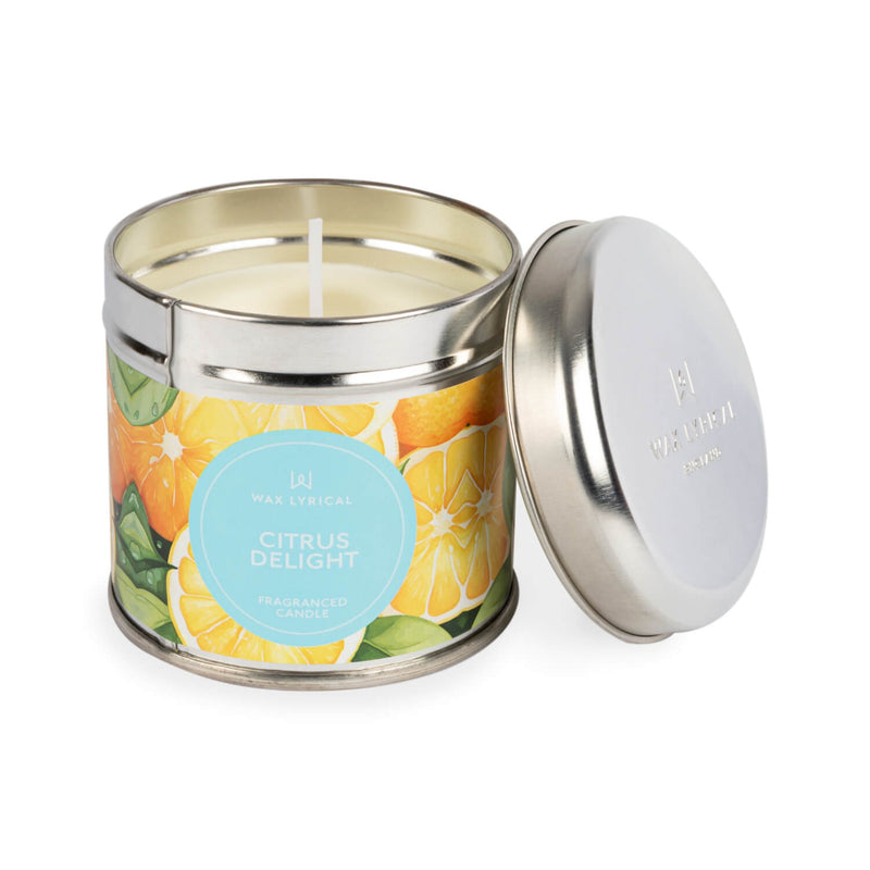 Wax Lyrical Scented Candle Tin - Citrus Delight