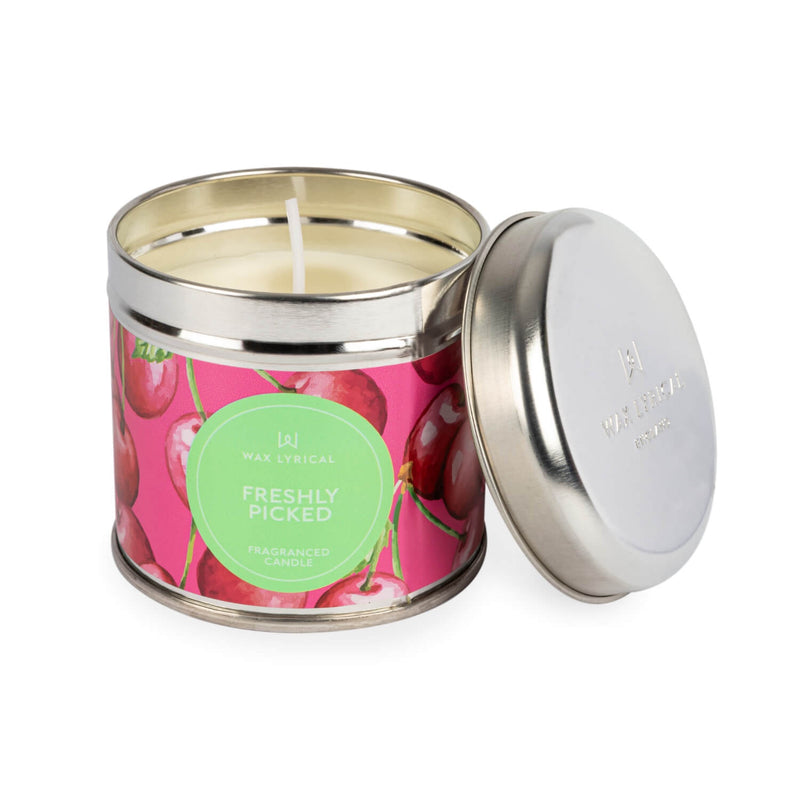 Wax Lyrical Scented Candle Tin - Freshly Picked