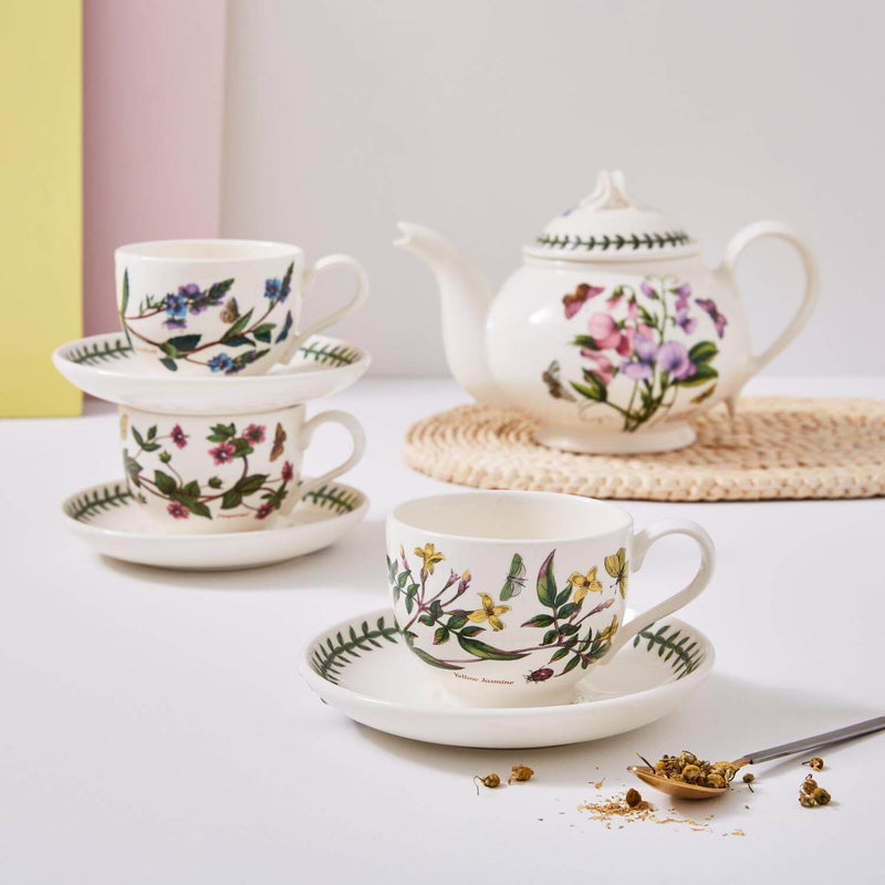 Portmeirion Botanic Garden Breakfast Cup & Saucer - Assorted