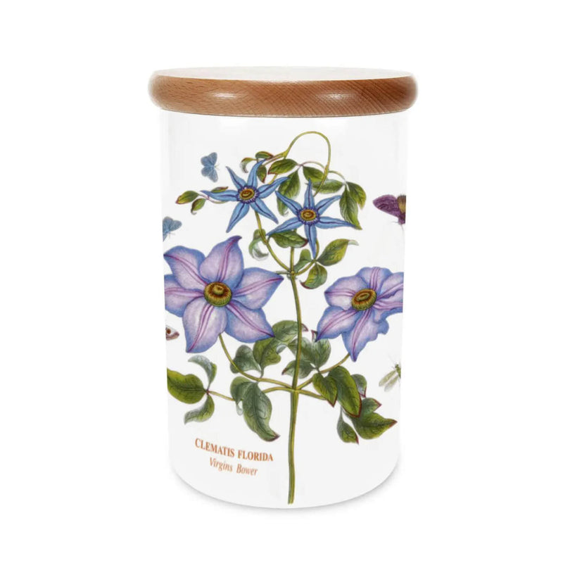 Portmeirion Botanic Garden 8" Airtight Storage Jar - Floral