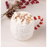 Price & Kensington Christmas 510ml Ceramic Mug - Candy Cane