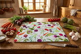 Price & Kensington Harvest Harmony 30cm x 40cm Glass Worktop Saver - Vegetables