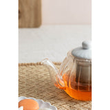 Price & Kensington Luxe 500ml Glass Teapot - White