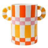 Que Rico Vase/Wine Chiller Ricardo - Squares & Stripes