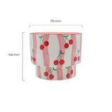 Que Rico Plant Pot Amaya - Cherry Charm