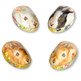 Jo Stockdale Rabbit Egg Shaped Tin - Assorted