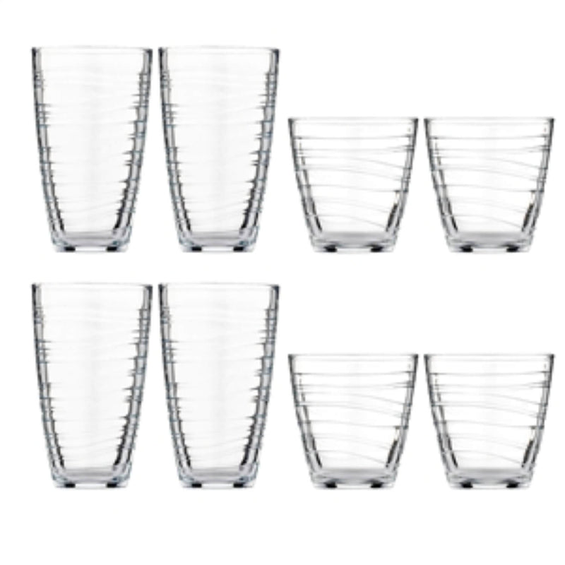 Ravenhead Essentials Swirl 8-Piece Tumbler Set