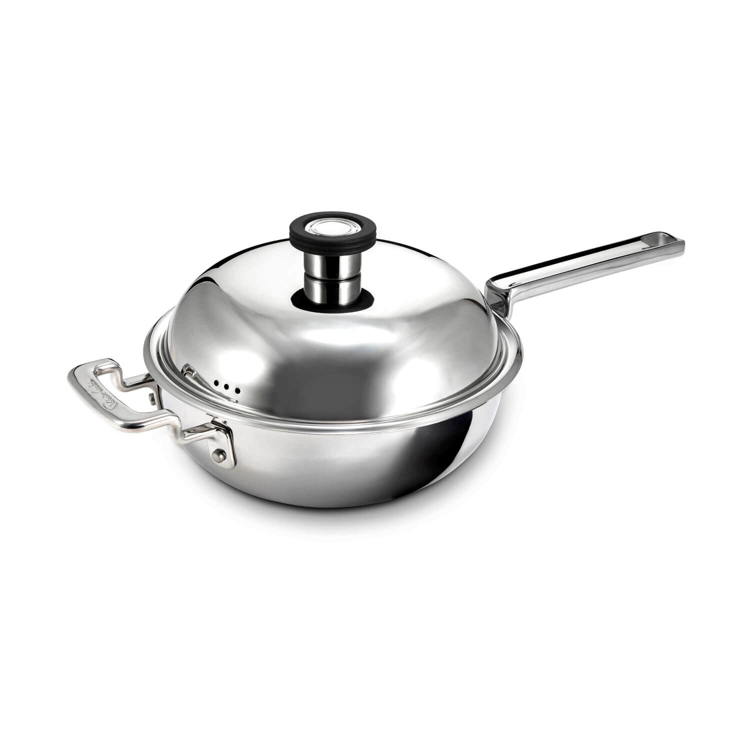Buy Robert Welch | 316 Series S/Steel Cookware 22cm Wok with Lid ...