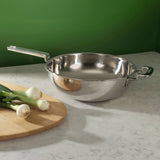 Robert Welch 316 Series Stainless Steel Cookware 28cm Wok with Lid