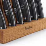 Robert Welch Professional V Angle 7-Piece Knife Block & Signature Handheld Sharpener Set