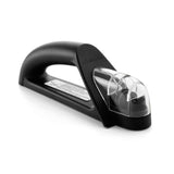 Robert Welch Professional Oak Book 7-Piece Knife Block Set & Signature Black Handheld Sharpener
