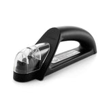 Robert Welch Professional Oak Book 7-Piece Knife Block Set & Signature Black Handheld Sharpener