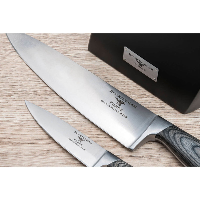 Rockingham Forge RF-259 Series 6-Piece Knife Block Set
