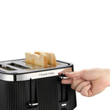 Russell Hobbs Bronte™ 26750 Kettle & 26770 4-Slice Toaster - Black