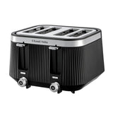 Russell Hobbs Bronte™ 26750 Kettle & 26770 4-Slice Toaster - Black