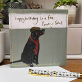 Alex Clark Birthday Card - Country Gent