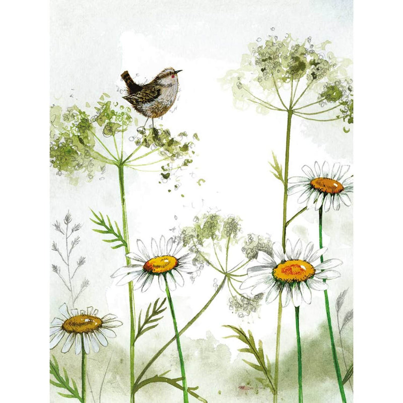 Alex Clark Small Chunky Notebook - Wren & Daisies