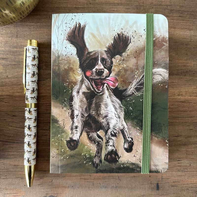 Alex Clark Small Chunky Notebook - Spaniel