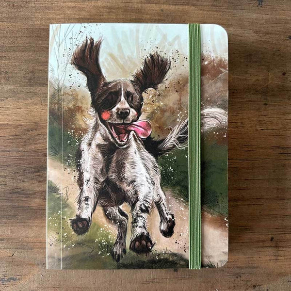 Alex Clark Small Chunky Notebook - Spaniel