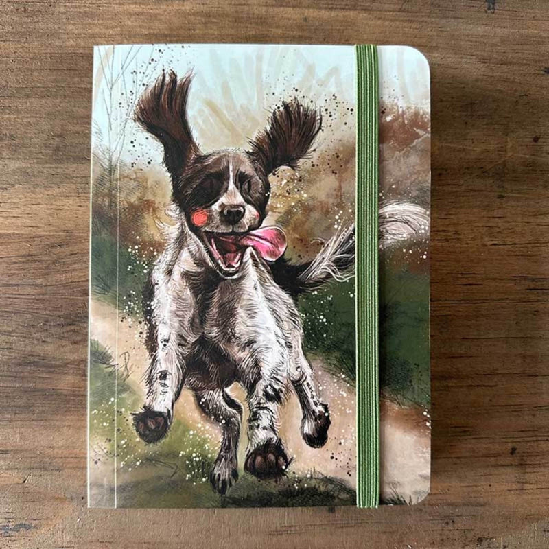 Alex Clark Small Chunky Notebook - Spaniel