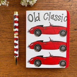 Alex Clark Small Chunky Notebook - Old Classic Car