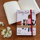 Alex Clark Small Chunky Notebook - Crazy Cat Lady