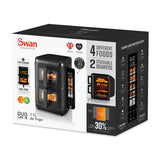 Swan SD10522 Cyclone Duo Layer 11-Litre Air Fryer - Black