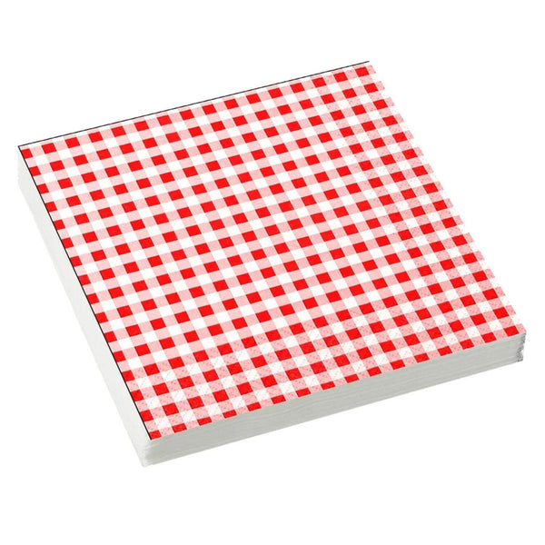 Stow Green 3-Ply Pack of 20 Karo Napkins - Red