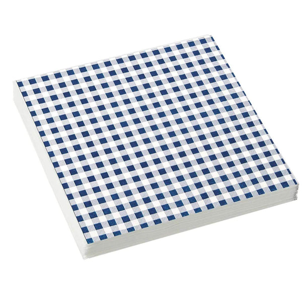 Stow Green 3-Ply Pack of 20 Karo Napkins - Blue