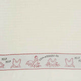 Stow Green Terry Tea Towel - Pecking Order