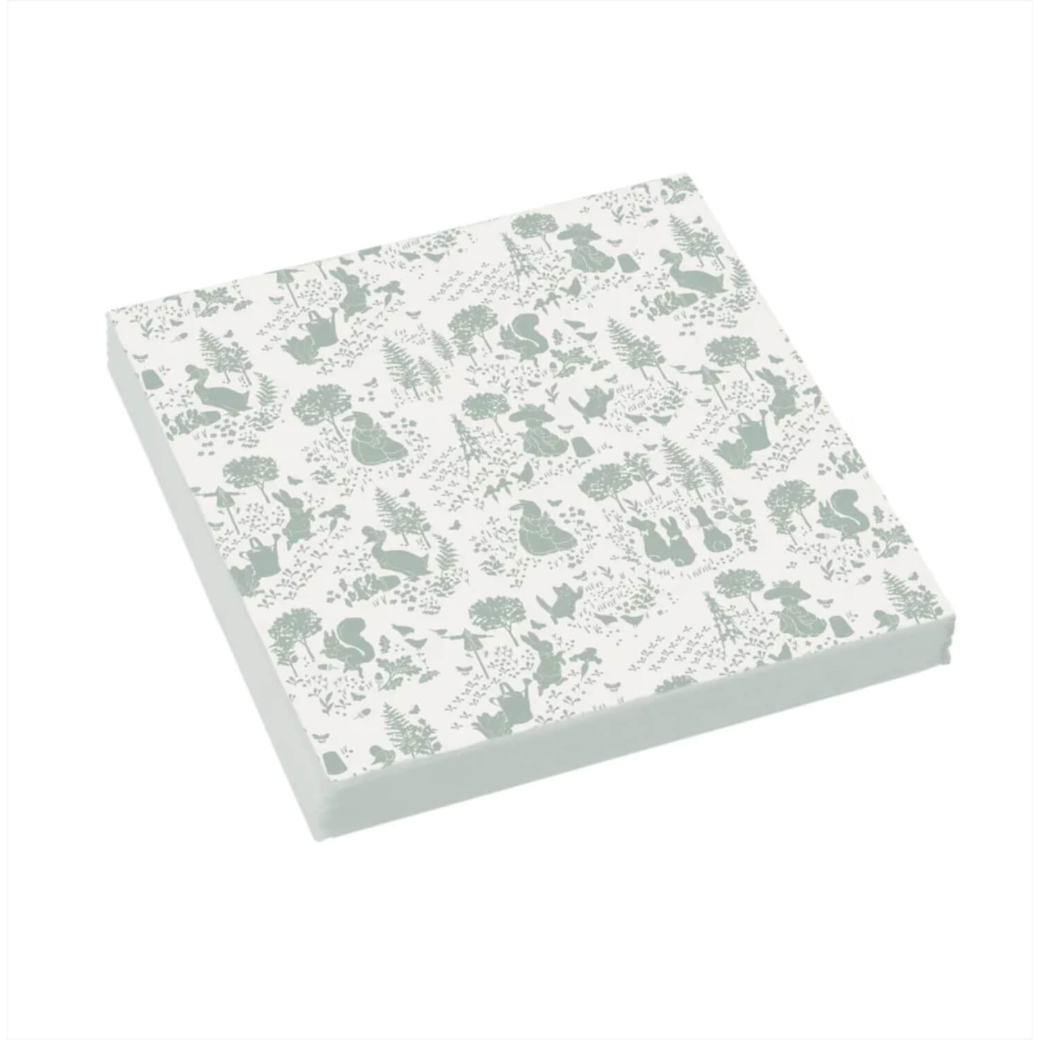 Buy Peter Rabbit Classic 3 Ply Paper Napkins Green Potters
