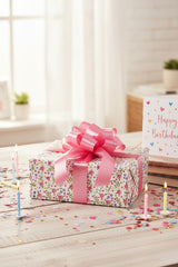 Alex Clark Bagged Gift Wrap With Tags - Flowers