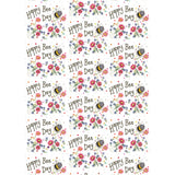 Alex Clark Bagged Gift Wrap With Tags - Birthday Bees