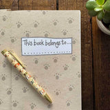 Alex Clark Large Hardback Notebook - Charismatic Cats