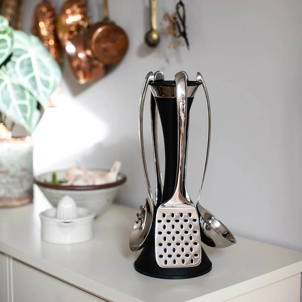 Robert Welch Signature Utensil Stand - Black