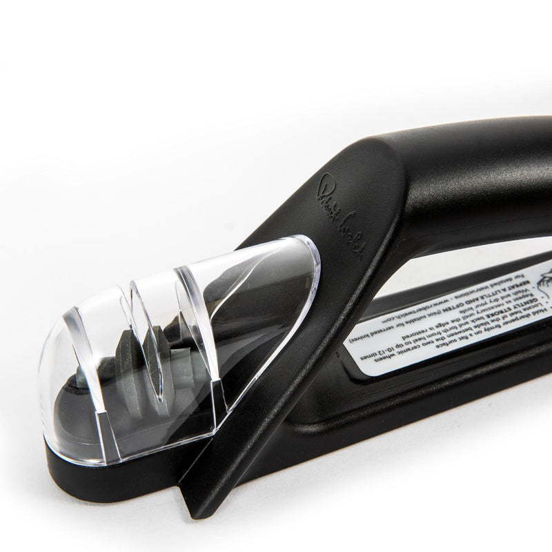 Robert Welch Signature Book 7-Piece Knife Block & Handheld Sharpener Set