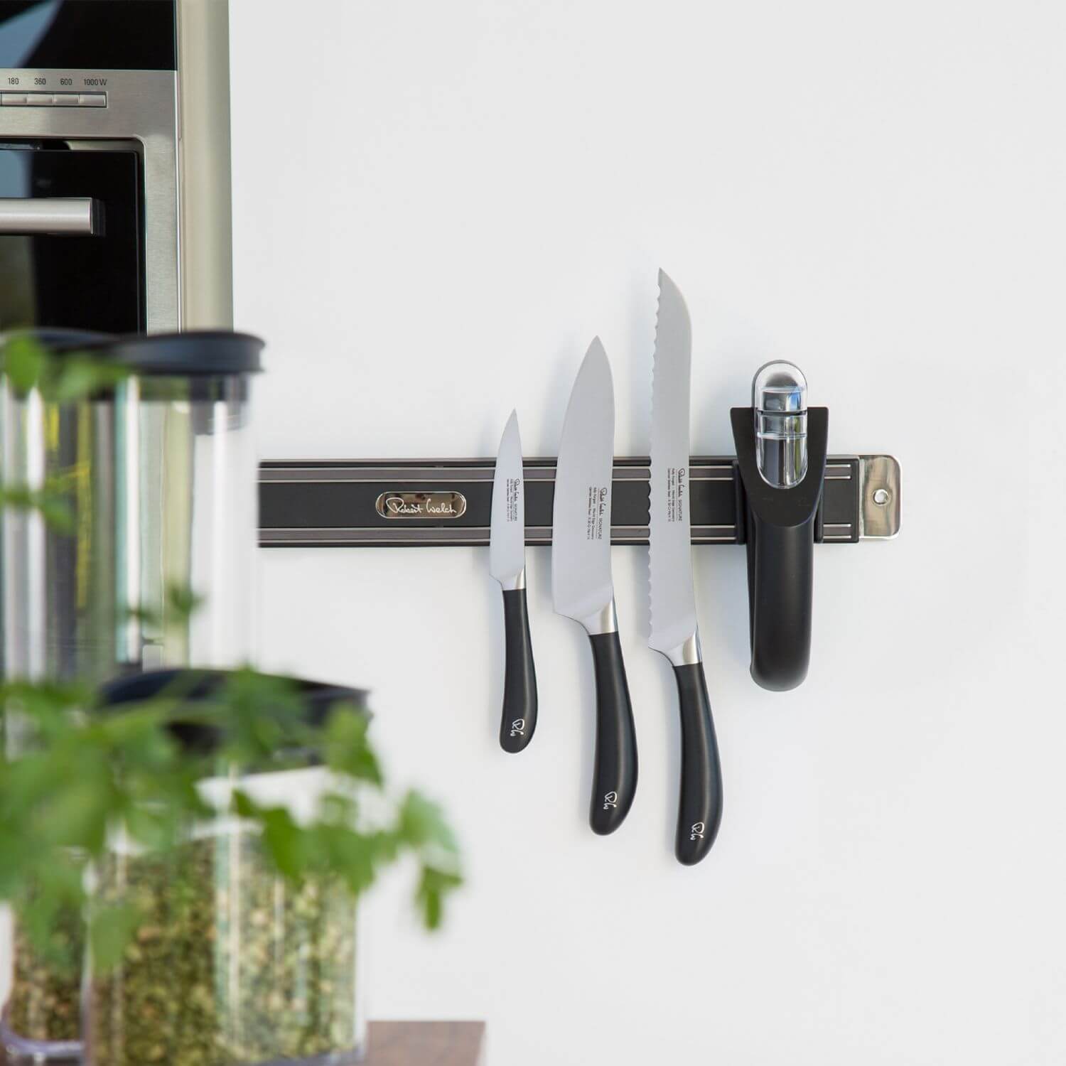 Welch Racks Buy Robert Welch | Signature V Magnetic 55cm Knife Rack – Potters Cookshop
