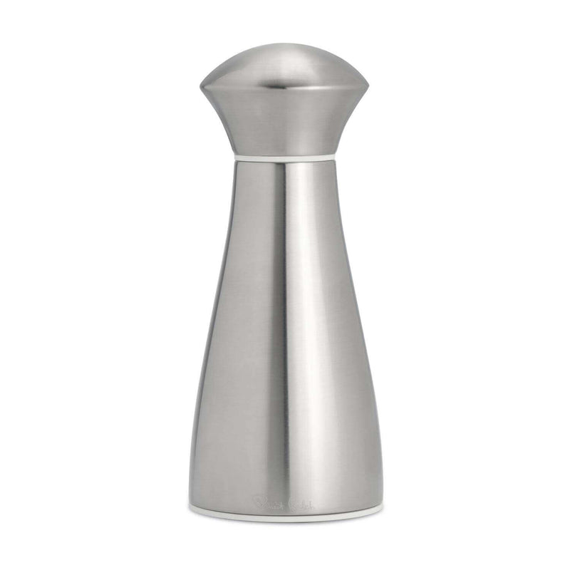 Robert Welch Signature Small Stainless Steel Salt & Pepper Mill Set With Tray - Satin