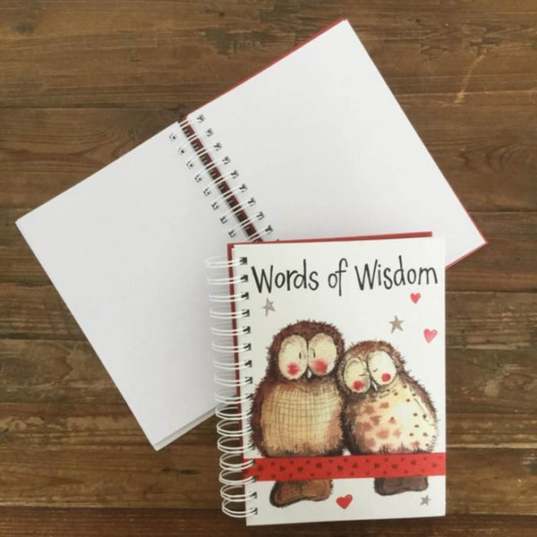 Alex Clark Spiral Journal - Owls