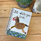 Alex Clark Spiral Journal - Horse