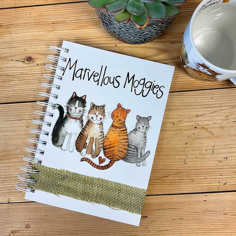 Alex Clark Spiral Journal - Marvellous Moggies