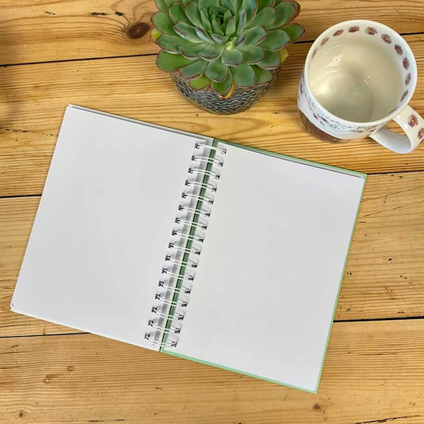 Alex Clark Spiral Journal - Hog Log Hedgehog