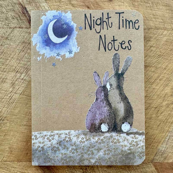 Alex Clark Small Kraft Notebook - Moon Rabbit