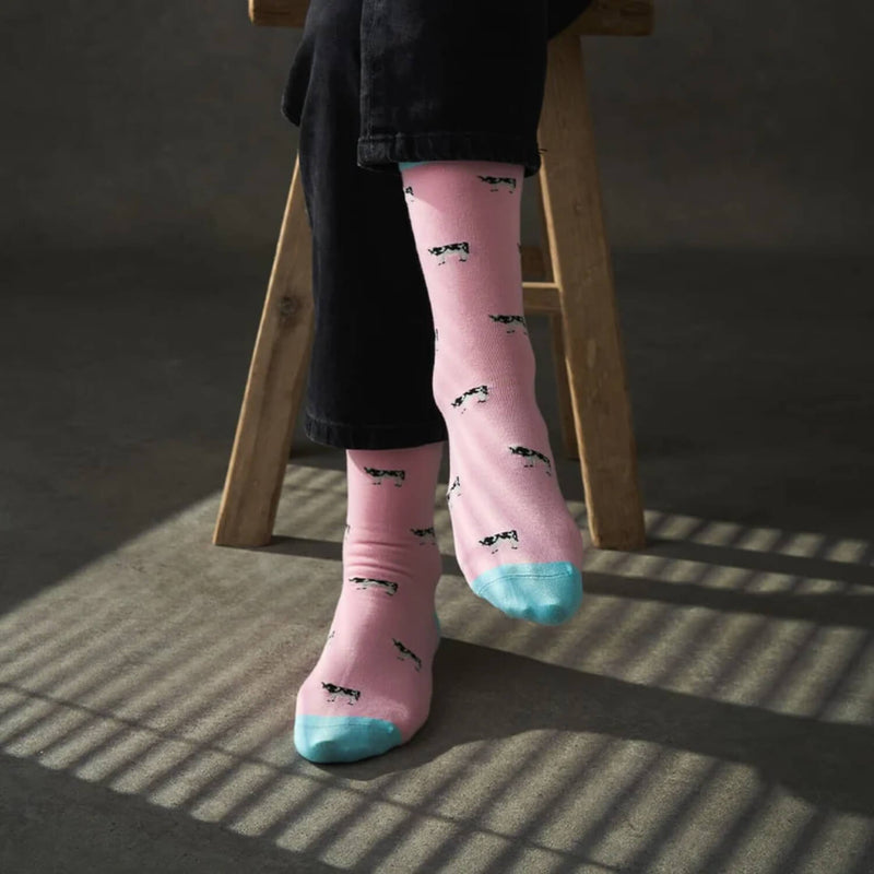Kosi Bamboo Socks One Size 3-8 -  The Moo-Ver