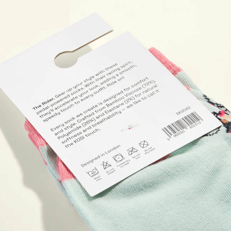 Kosi Bamboo Socks One Size 3-8 -  The Rider