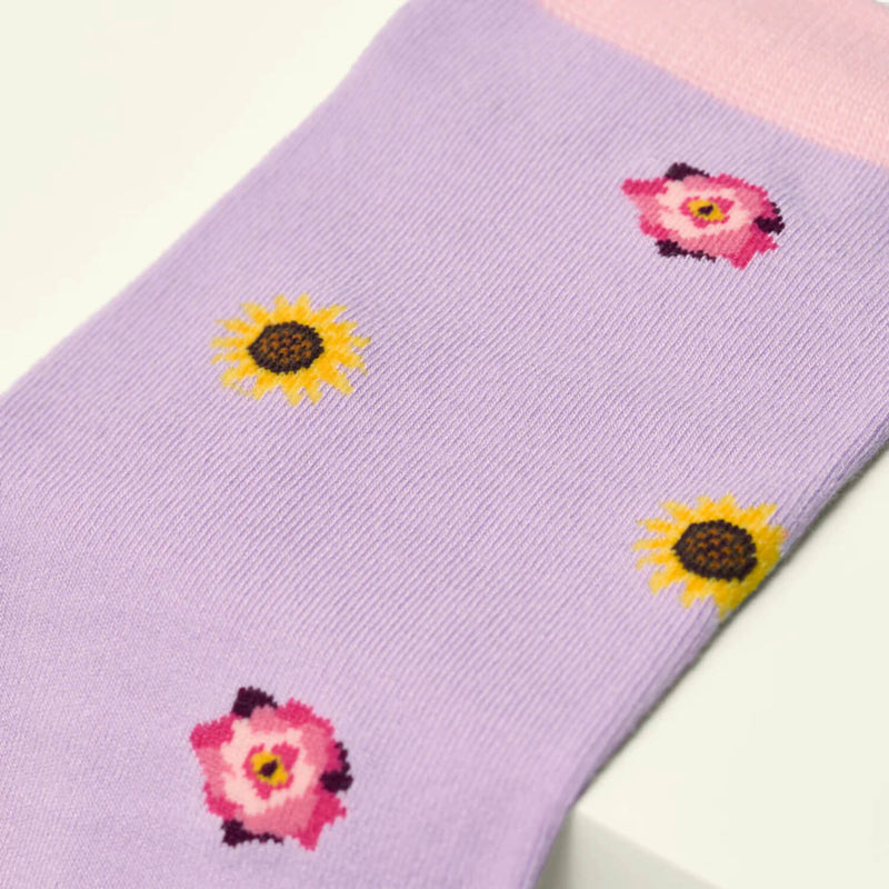 Kosi Bamboo Socks One Size 3-8 -  The Flower Bloom