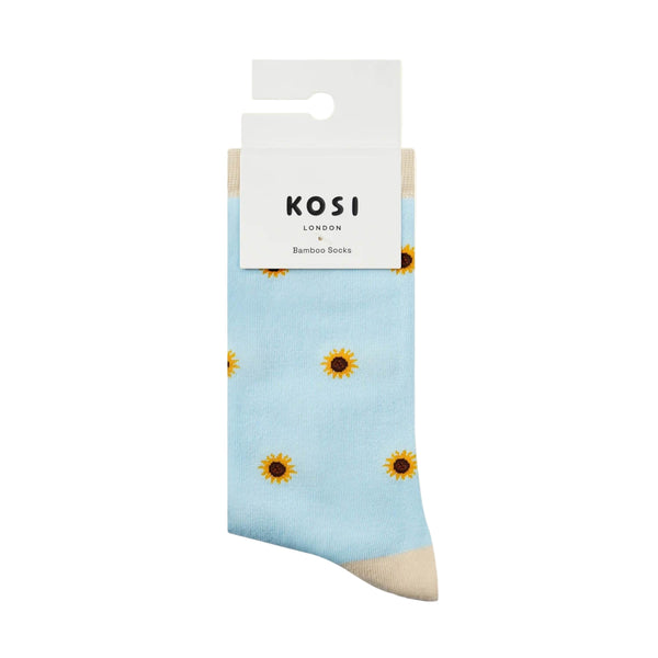 Kosi Bamboo Socks One Size 3-8 -  The Sunflower