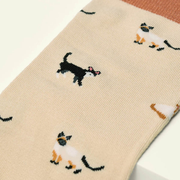 Kosi Bamboo Socks One Size 3-8 -  The Cats