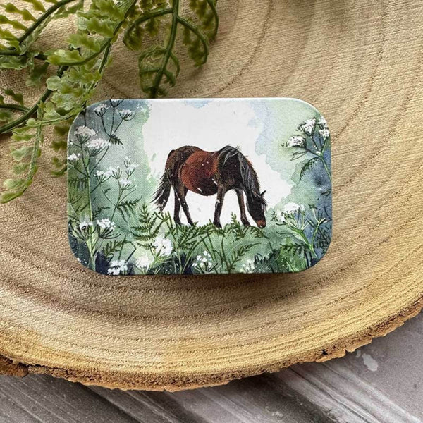 Alex Clark Small Sliding Tin - Horse & Cow Parsley